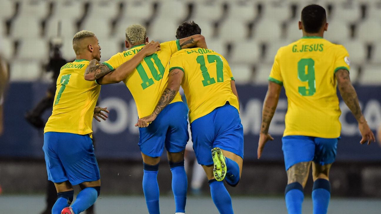 Brazil's Paqueta sees off Chile, while Peru set up ...