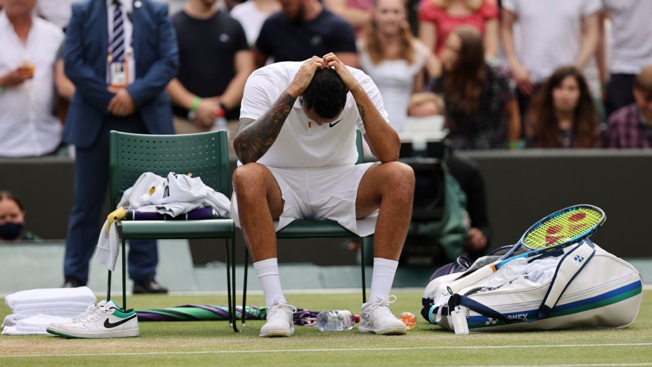Kyrgios se retiró y Auger-Aliassime está en los octavos de ...
