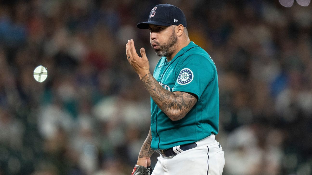 Seattle Mariners pitcher Hector Santiago suspended 80 games
