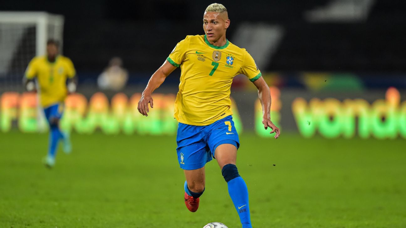 Ancelotti quer trabalhar com Richarlison, agora no Real