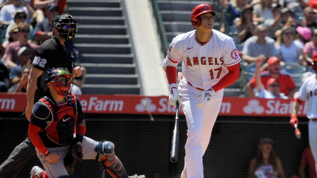 MLB roundup: Shohei Ohtani hits 36th homer as Angels beat Pirates