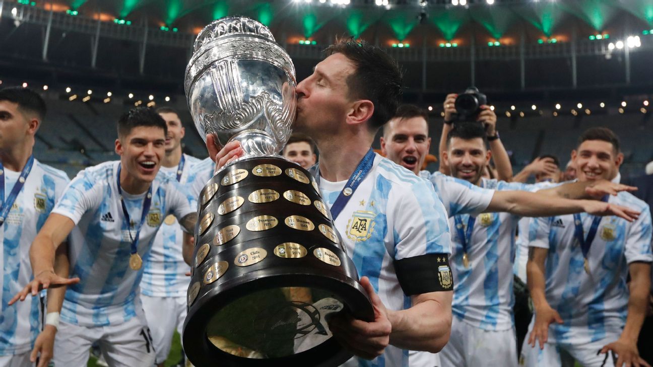 Lionel Messi y el tÃ­tulo de Argentina en la Copa AmÃ©rica