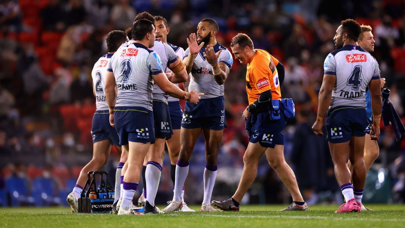 Qld Nfl NRL premiers Melbourne Storm rushed back to Queensland - ESPN