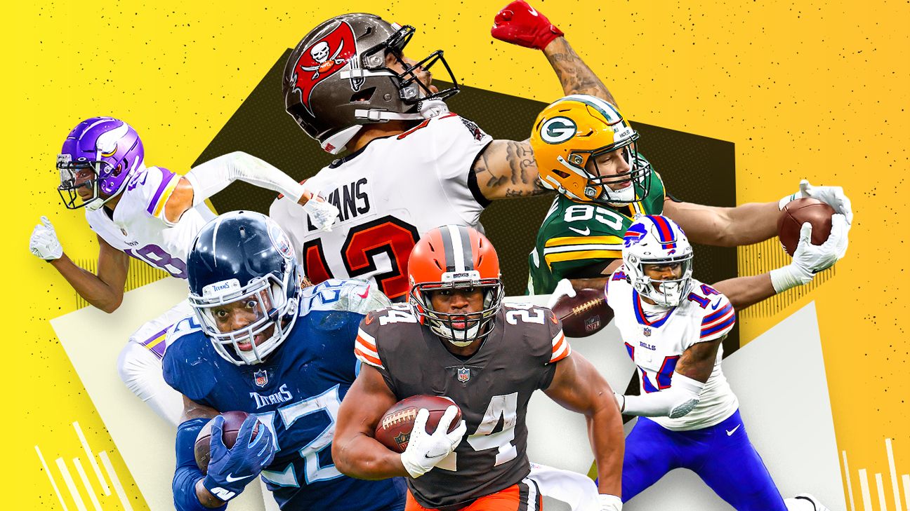 NFL offensive weapons ranking for all 32 teams in 2021: Barnwell picks the  best and worst arsenals - ESPN