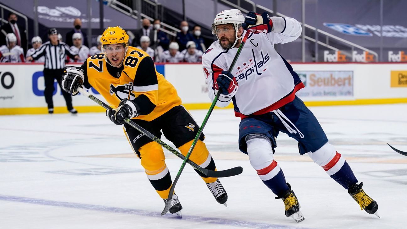 Washington Capitals-Pittsburgh Penguins: Alex Ovechkin vs. Sidney Crosby -  Sports Illustrated