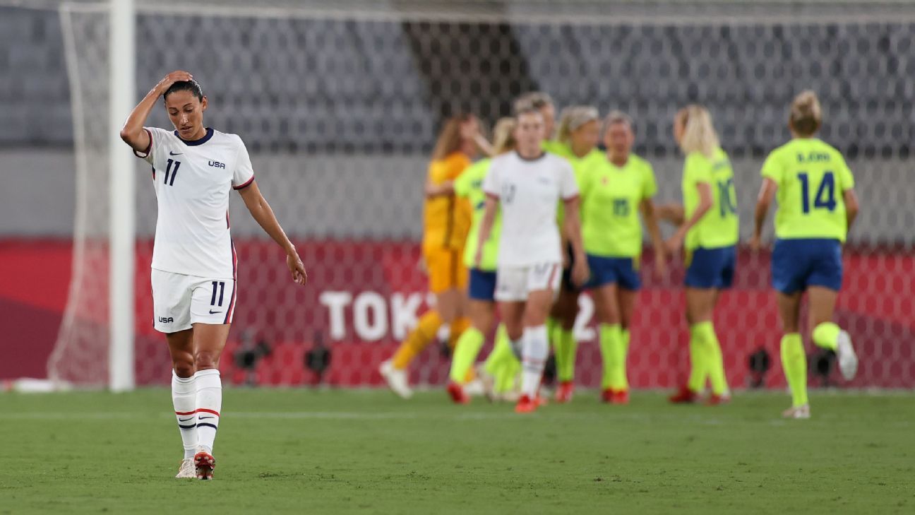 USWNT's Olympics problems: American women's soccer struggles in Tokyo. Can  they fix it?