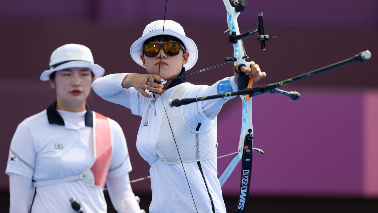 South Korea's female archers wrap up 9th straight team gold - ESPN