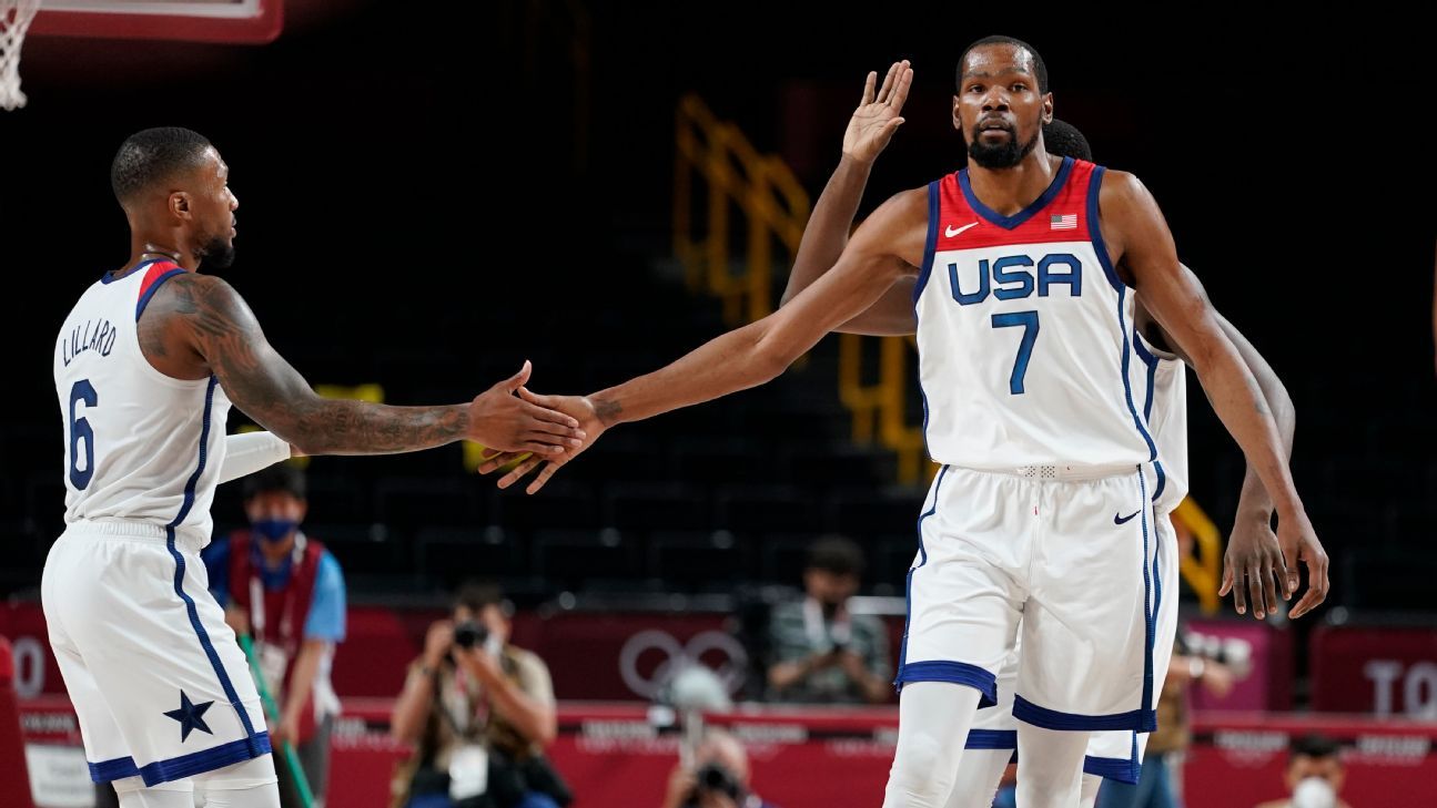 U.S. men's basketball team bounces back from Olympic-opening loss, defeats Iran ..