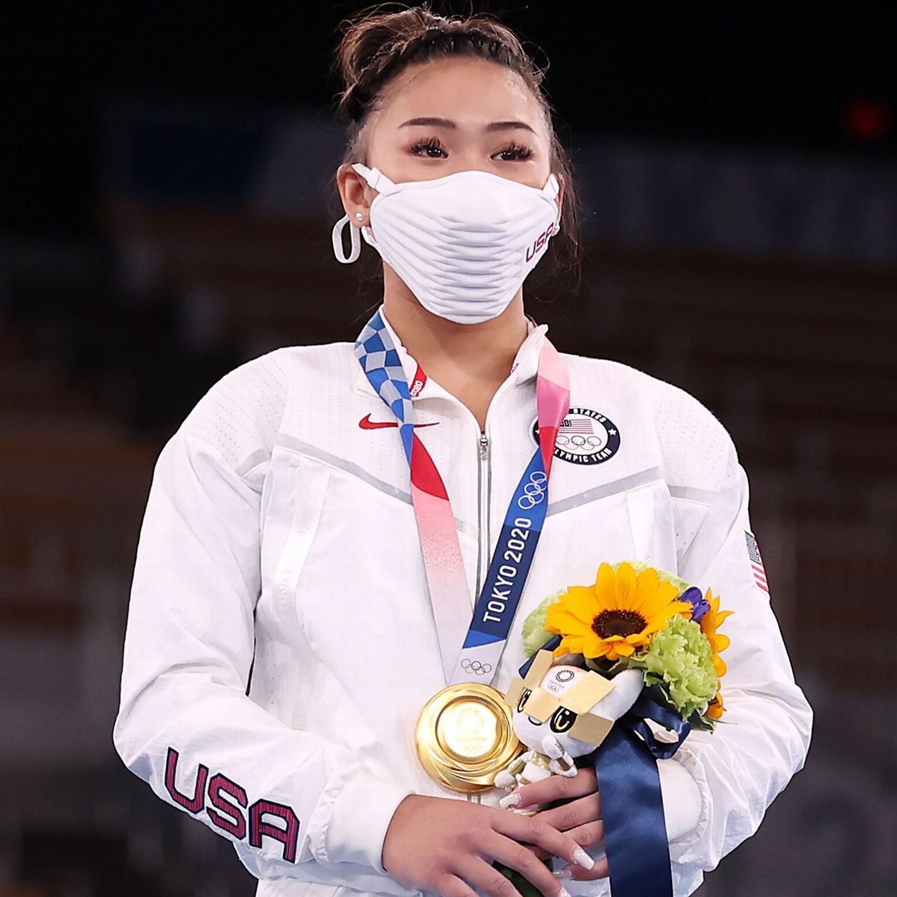 Sunisa Lee wins gold for U.S. in gymnastics all-around at Tokyo Olympics