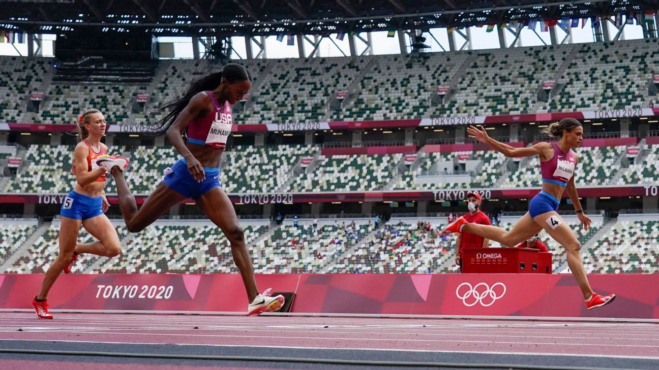 Olympics 2021 - Sydney McLaughlin and Dalilah Muhammad's 400m hurdles ...