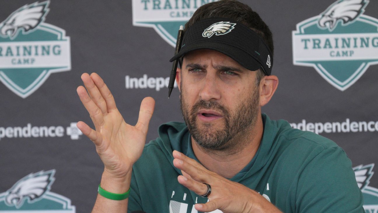 Eagles Mascot Swoop Picks Up New Coach Nick Sirianni at the Airport