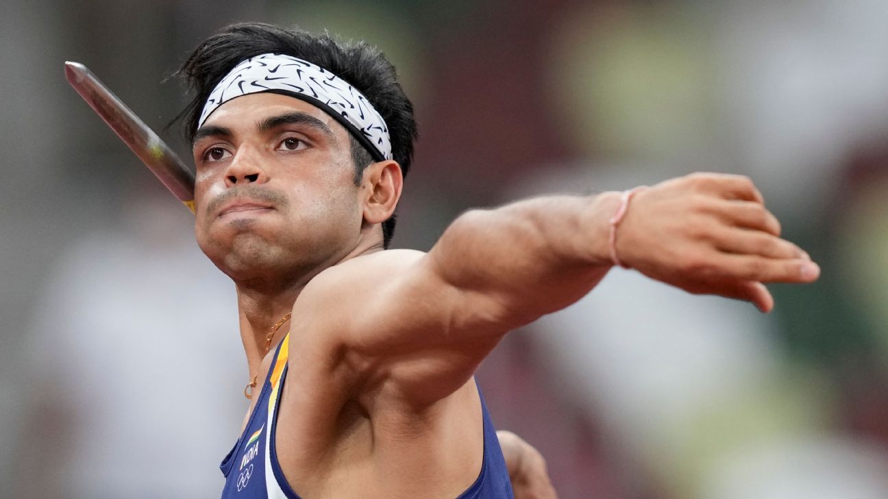 Tokyo Olympics Neeraj Chopra wins javelin gold to create history ESPN