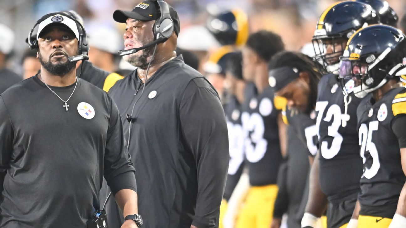 Mike Tomlin rips officiating at end of regulation in Pittsburgh Steelers' OT win..