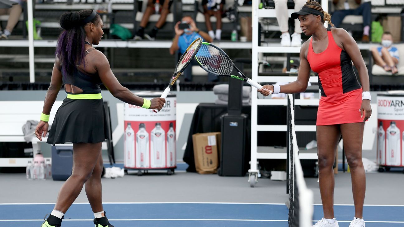 Serena Williams, sister Venus, and Sofia Kenin withdraw ...
