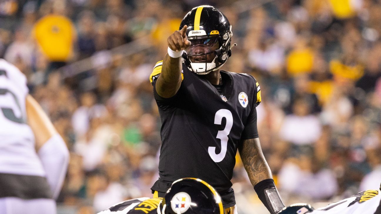 Steelers Reveal Starting QB for Preseason Finale vs. Panthers