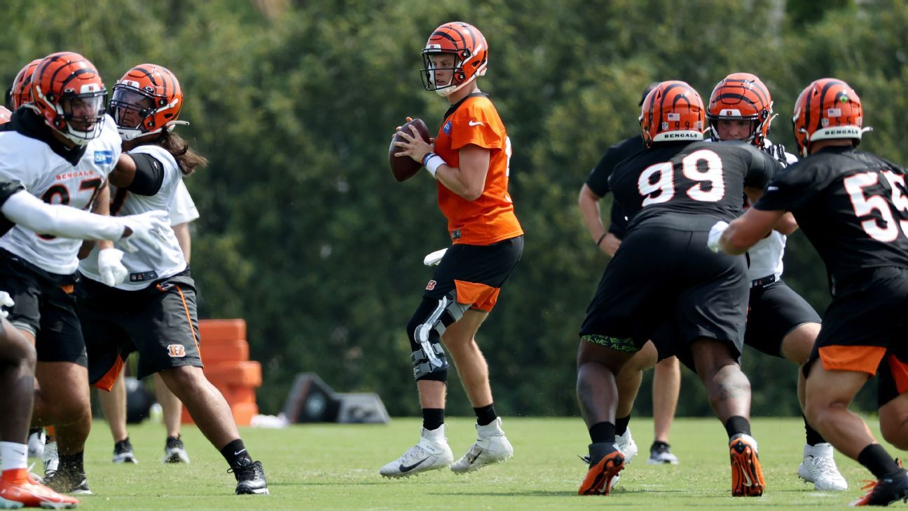 Jackson Carman's path to Bengals starting right tackle begins with  offseason workouts 