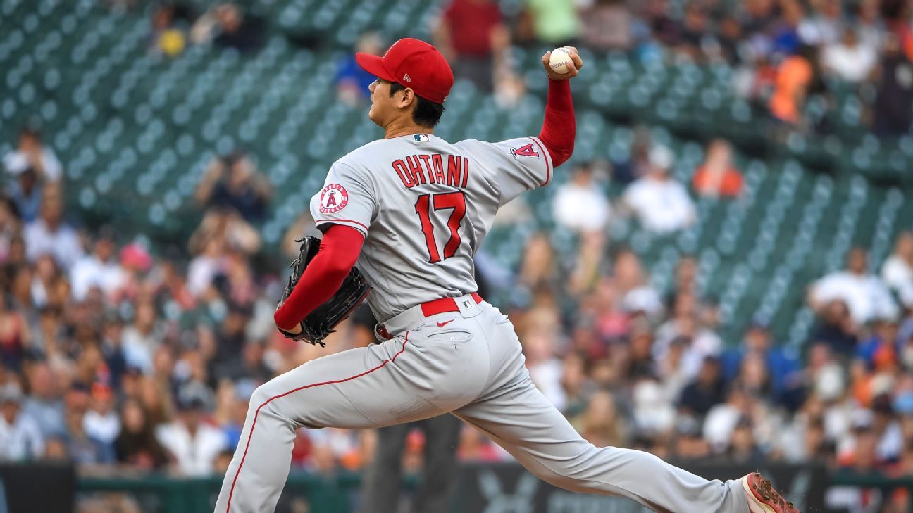 Los Angeles Angels star Shohei Ohtani (sore arm) to pitch Sunday after throwing ..