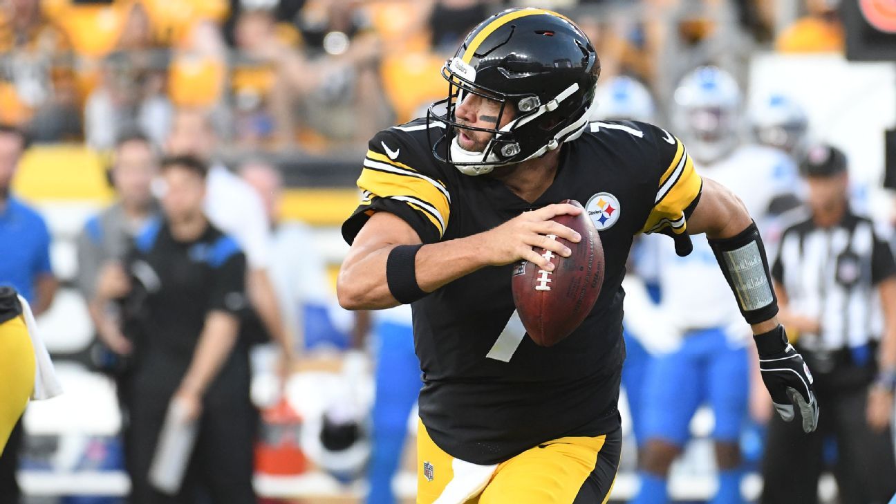 Tomlin: Depth chart remains 'very fluid' for QB Mason Rudolph, other  Steelers players