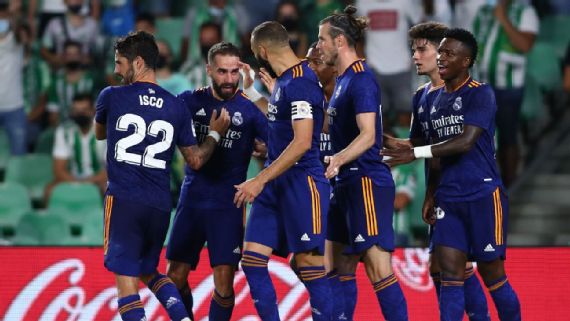 Real betis vs real madrid results