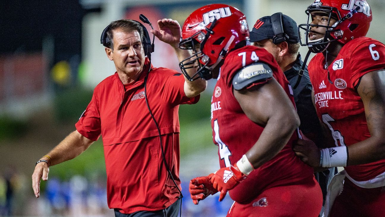 Inside Jacksonville State football's whirlwind schedule -- Three seasons, one ye..