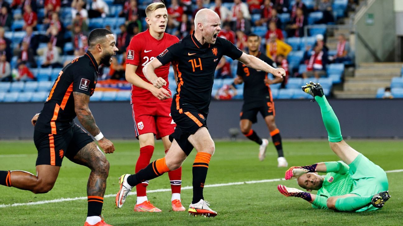 Noorwegen Vs Nederland Voetbal Wedstrijdverslag 1 September 2021 Espn