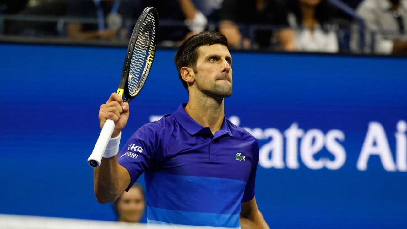 US Open 2021 experts' picks - Djokovic closing in on calendar-year Slam