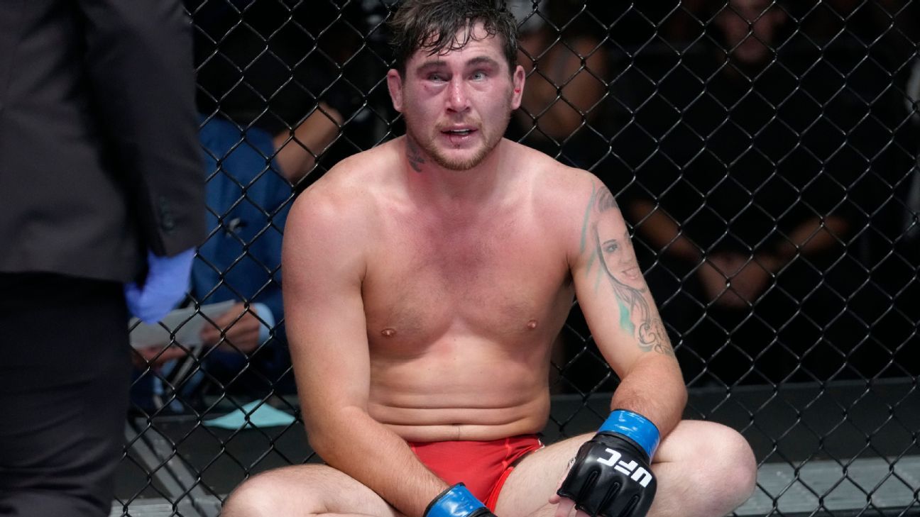 UFC's Darren Till fought Derek Brunson with torn ACL