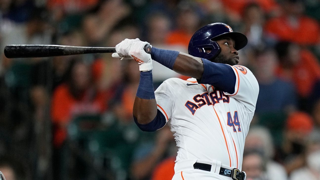 Yordan Alvarez - Houston Astros Left Fielder - ESPN