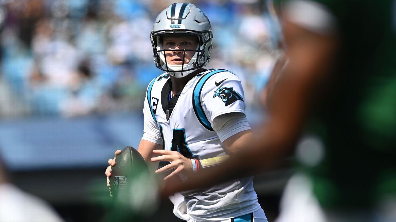 Darnold shows up Jets in leading Panthers to win