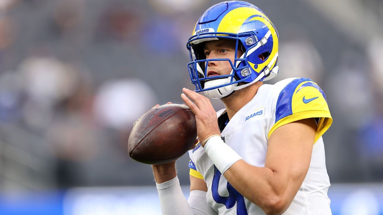 Matthew Stafford starts the Rams career with a long touchdown pass to Van Jefferson