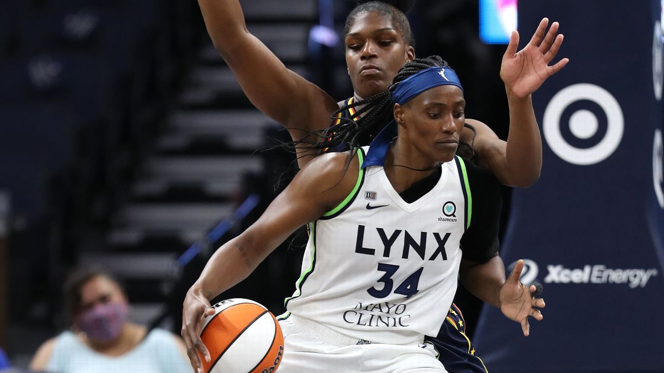 Minnesota Lynx star Sylvia Fowles named WNBA Defensive Player of Year for 4th ti..