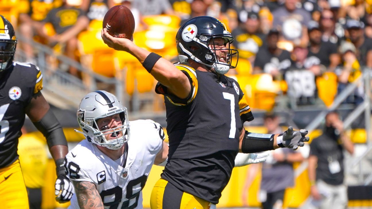 Pittsburgh Steelers QB Ben Roethlisberger to do 'everything he can' to play vs. Cincinnati Bengals