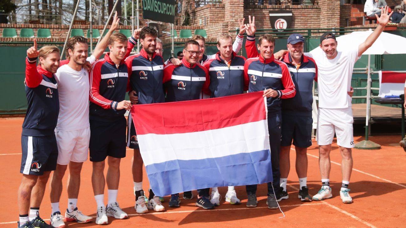 België en Nederland stoten door naar kwalificatieronde Davis Cup