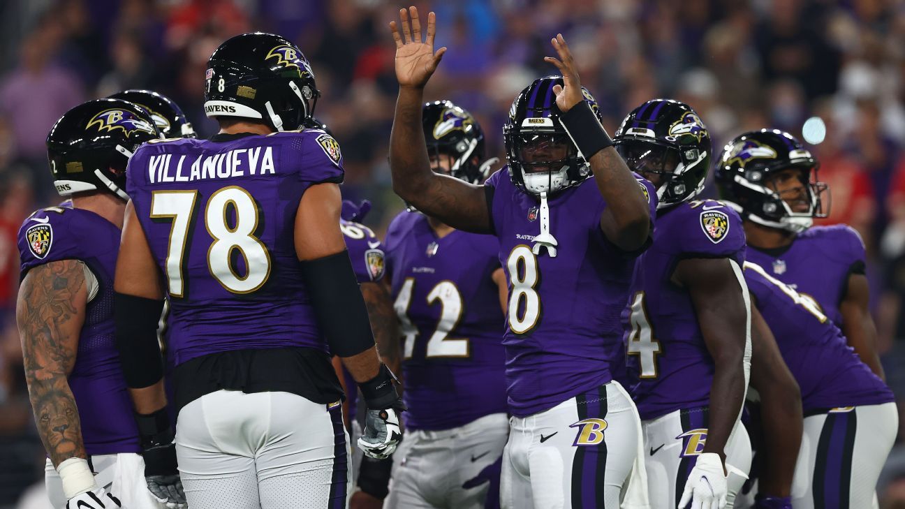 Kansas City Chiefs 35-36 Baltimore Ravens: Lamar Jackson leads