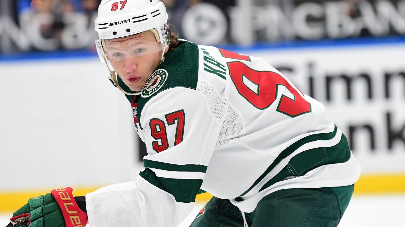 Wild signs high-scoring Russian forward Kirill Kaprizov