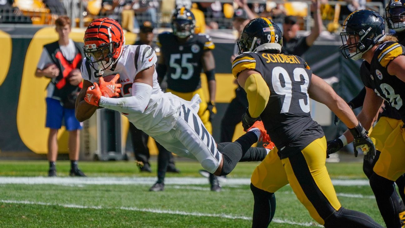 Cincinnati Bengals WR Tyler Boyd says Pittsburgh Steelers 'gave up' late in loss