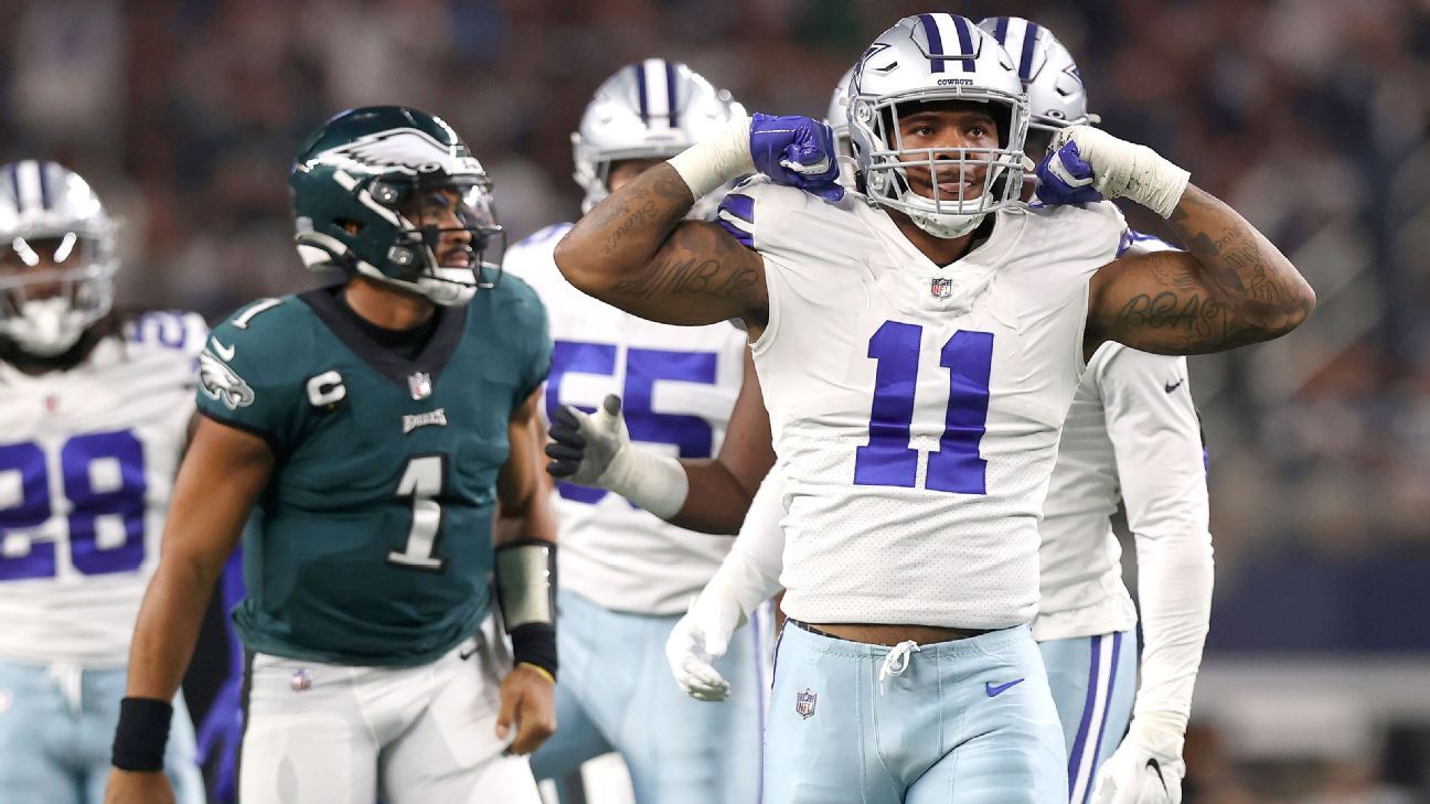 Eagles defense shines with 3 INTs in 26-17 win over Cowboys in NFC East  showdown