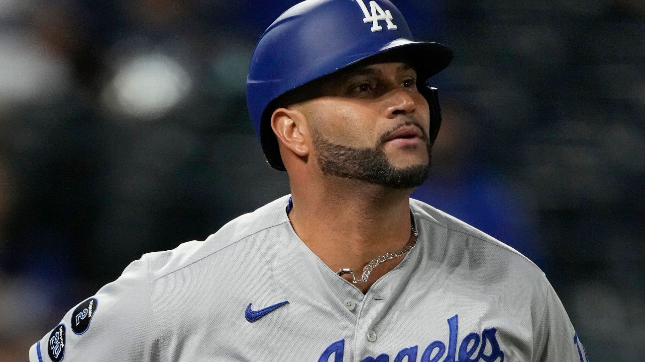 Dodgers lineup: Albert Pujols starts at first base in Game 1 of NLCS - True  Blue LA