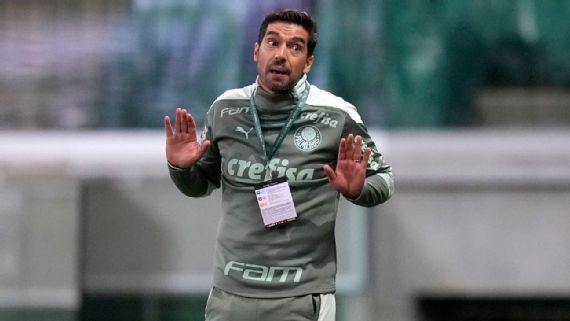 Abel aposta em série incrível de sexteto na Libertadores para quebrar jejum contra Flamengo