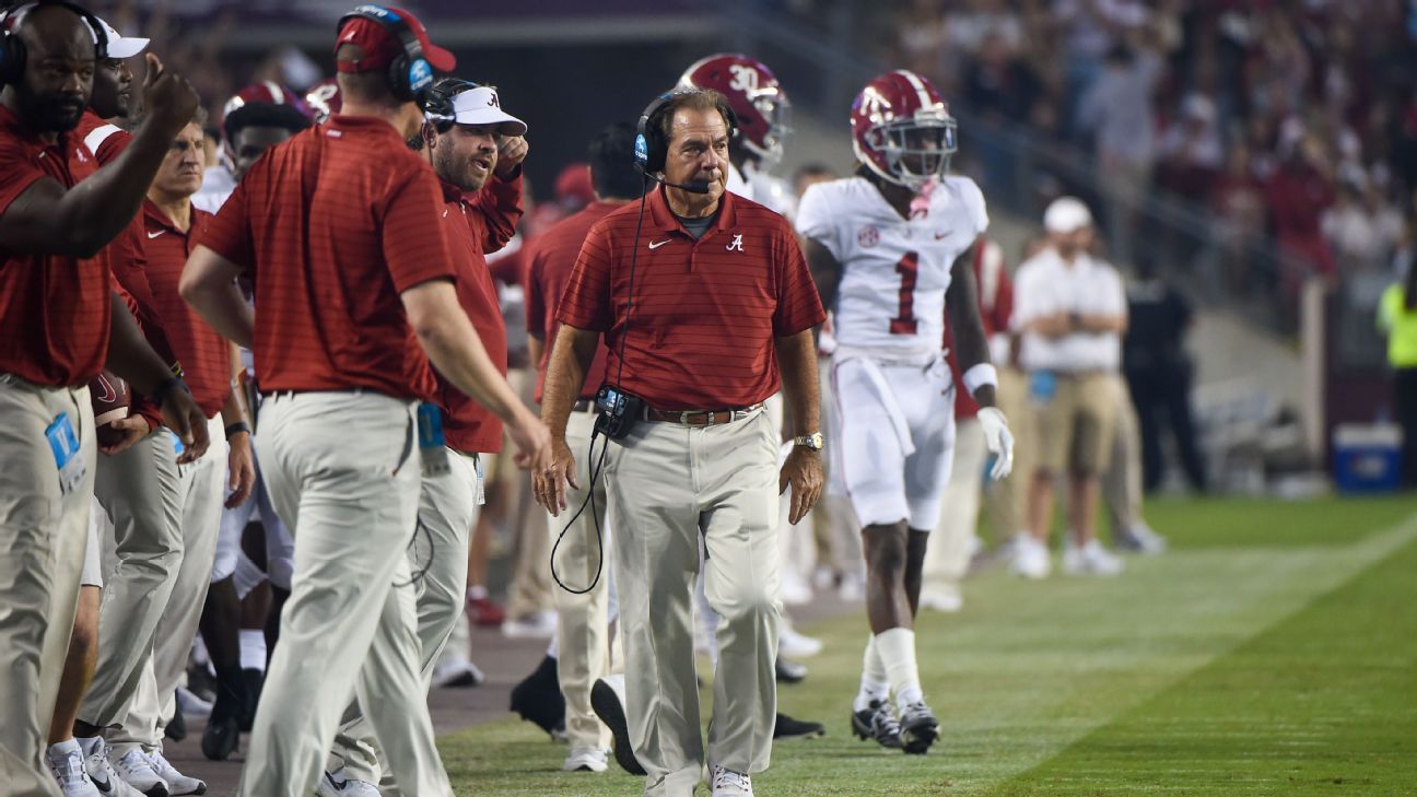 Texas A&M beats No. 1 Alabama 41-38 on last-play field goal