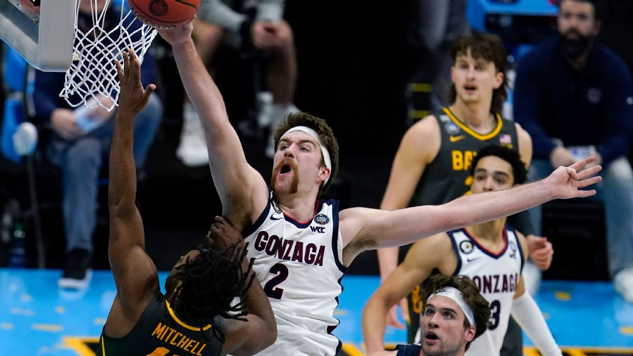 Baylor, Gonzaga set 2022 nonconference basketball game to be played in South Dak..