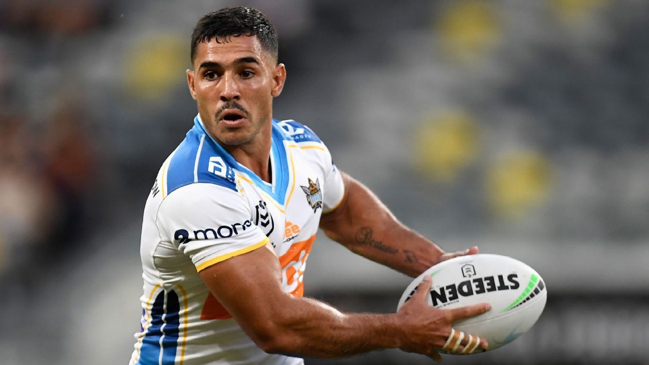 NRL 2022: Canberra Raiders vs Gold Coast Titans, score, Jack