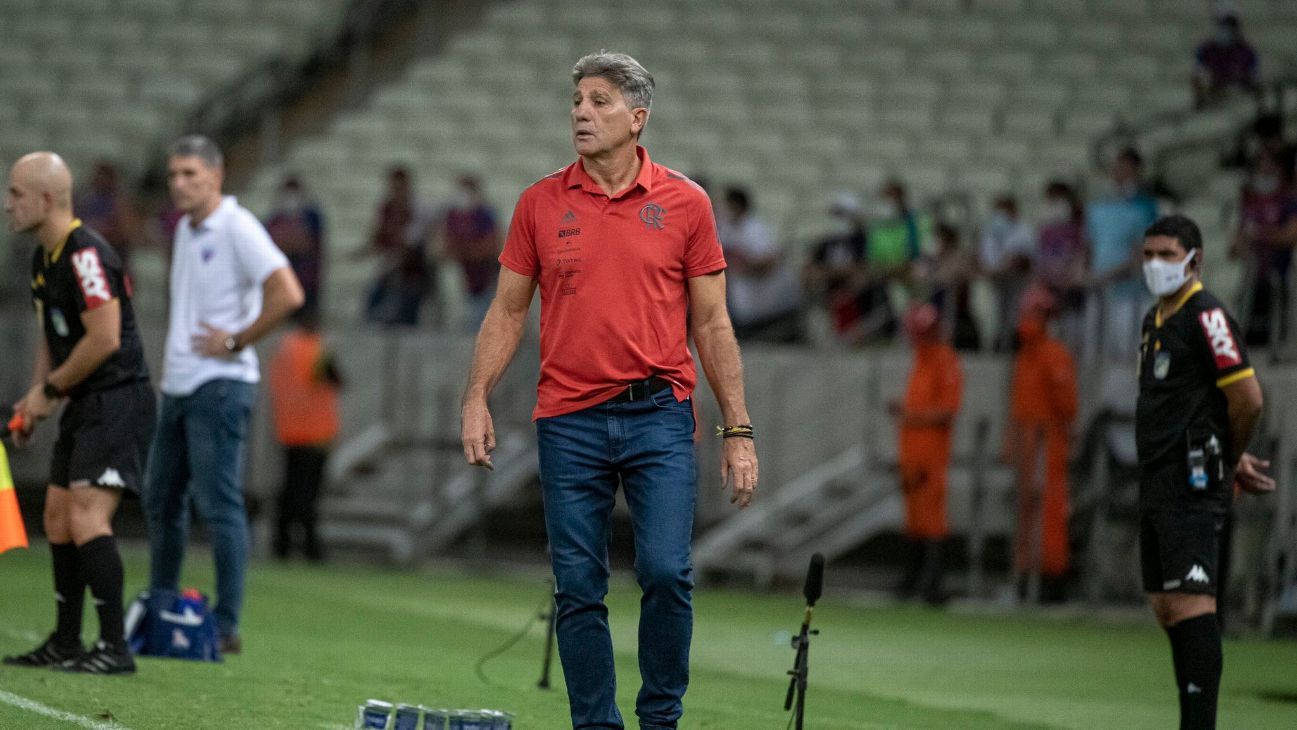 Técnico prepara Flamengo com quatro mudanças em relação ao time que venceu o Juventude; veja equipe provável