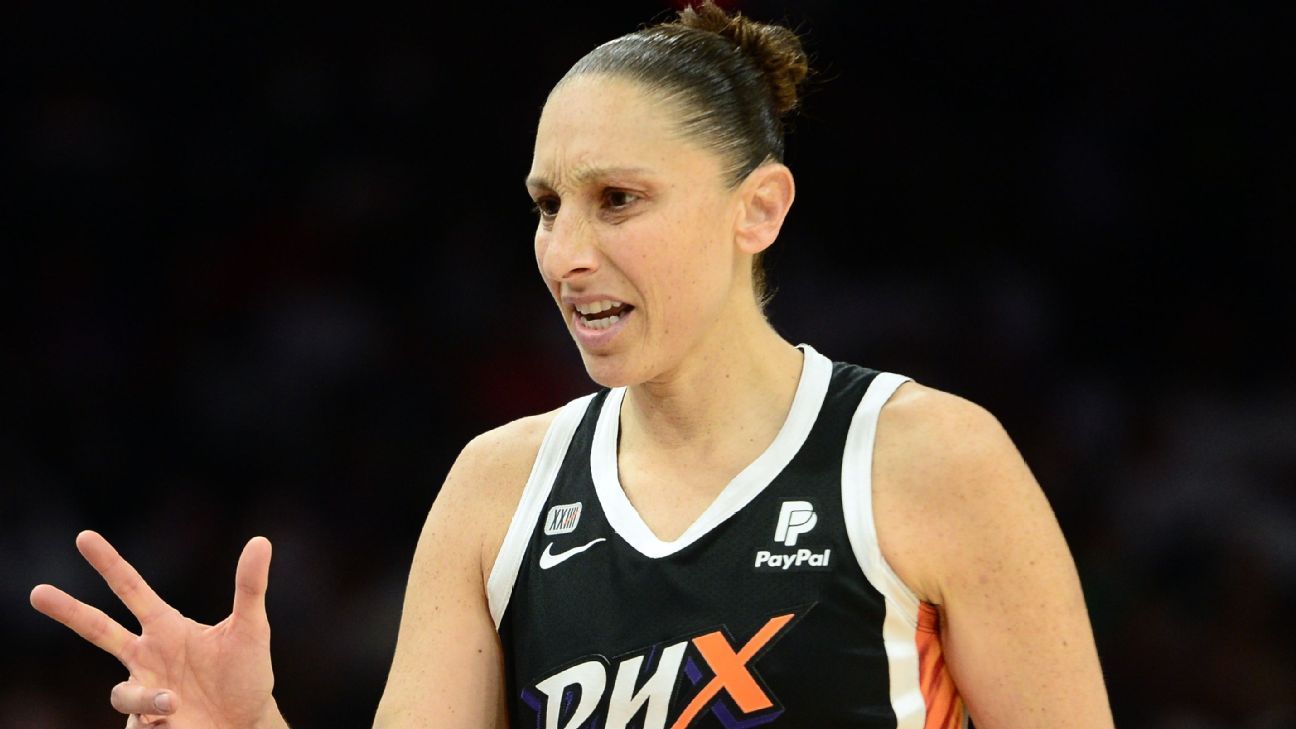 Diana Taurasi, wearing No. 10K, throws first pitch at D-backs game