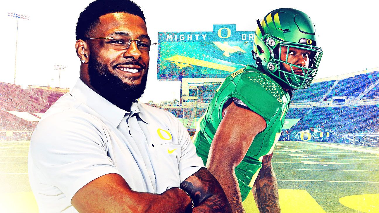 Oregon Duck Kayvon Thibodeaux drafted by NY Giants with 5th pick