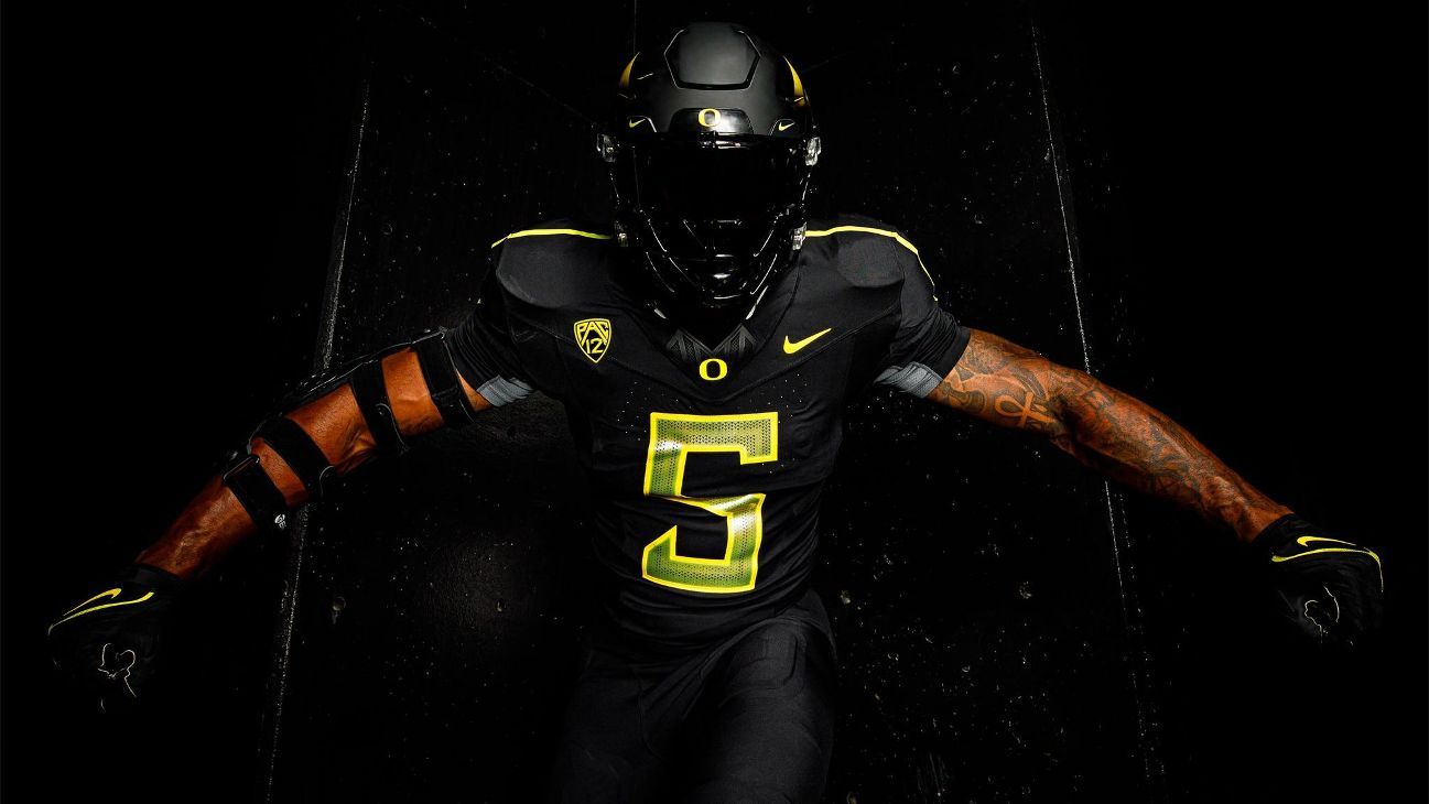The best college football uniforms in Week 7 -- Lights out