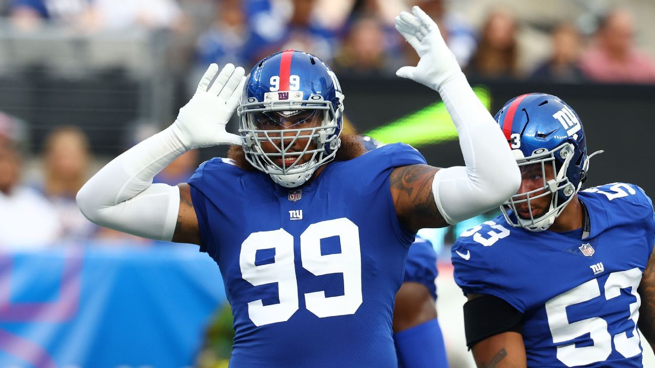 Giants' Leonard Williams playing with high expectations after tag