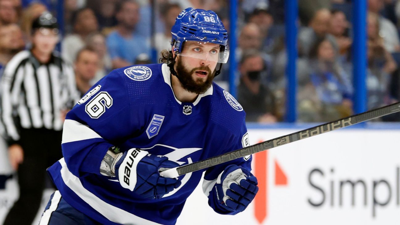 Tampa Bay Lightning F Nikita Kucherov Listed As Day-To-Day