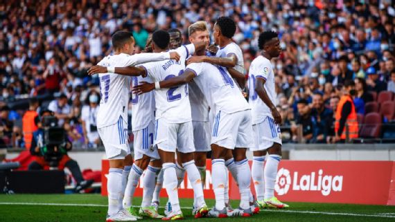 Barcelona Vs Real Madrid Football Match Report October 24 21 Espn Barcelona Vs Real Madrid Football Match Report October 24 21 Espn