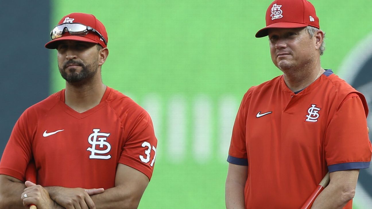 St. Louis Cardinals plan to hire bench coach Oliver Marmol, 35, as next manager,..